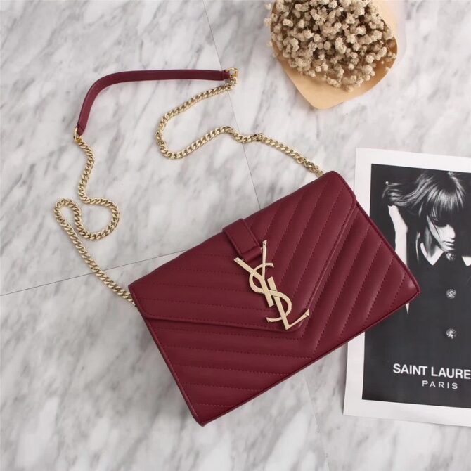 Crossbody Wine Red